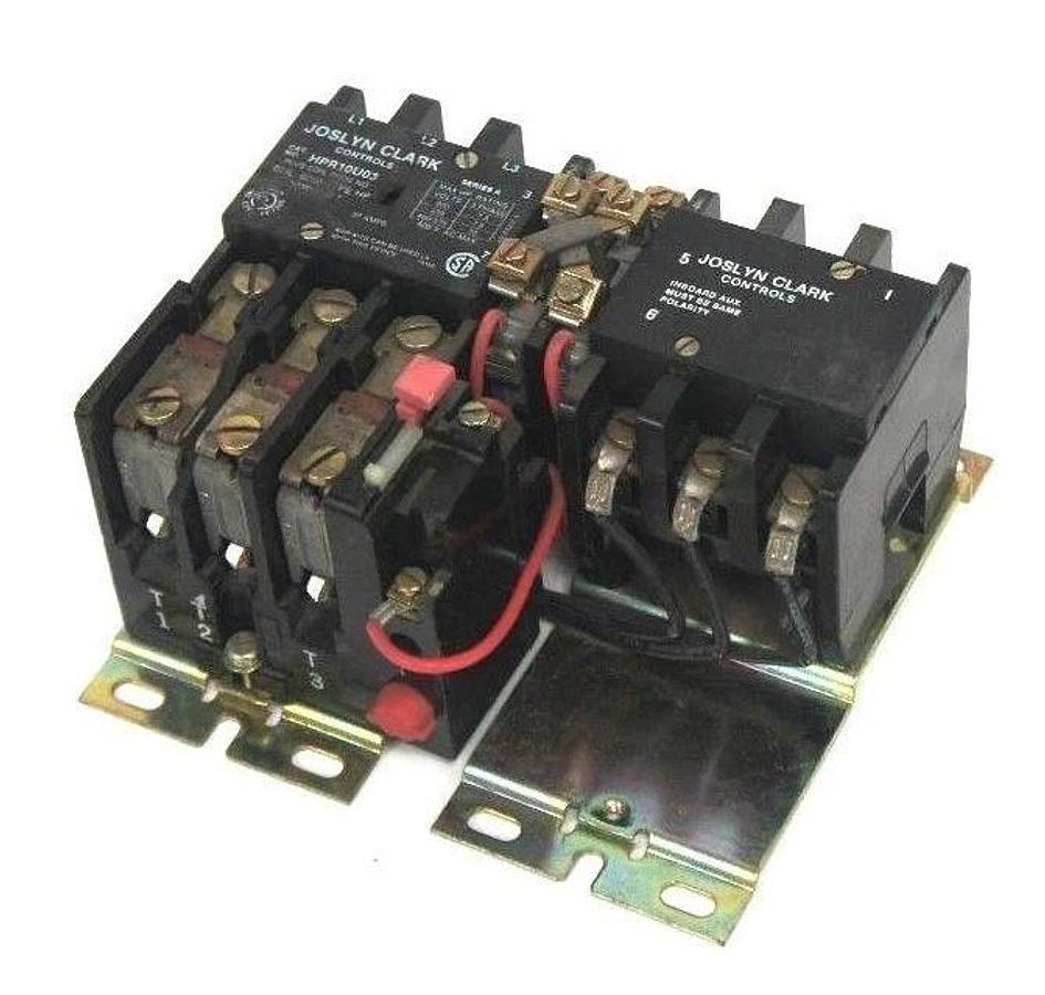 Used JOSLYN CLARK CONTROLS HPR10U03 STARTER, SERIES A