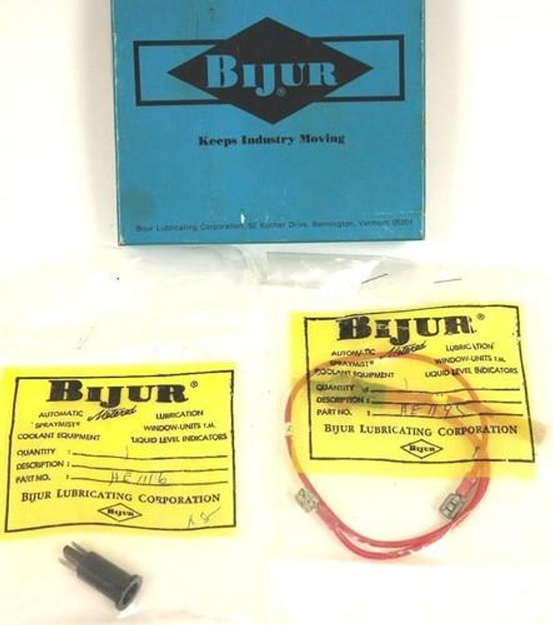 Used NIB BIJUR HE1195 SWITCH ASSEMBLY W/ HE1195, PB1-3