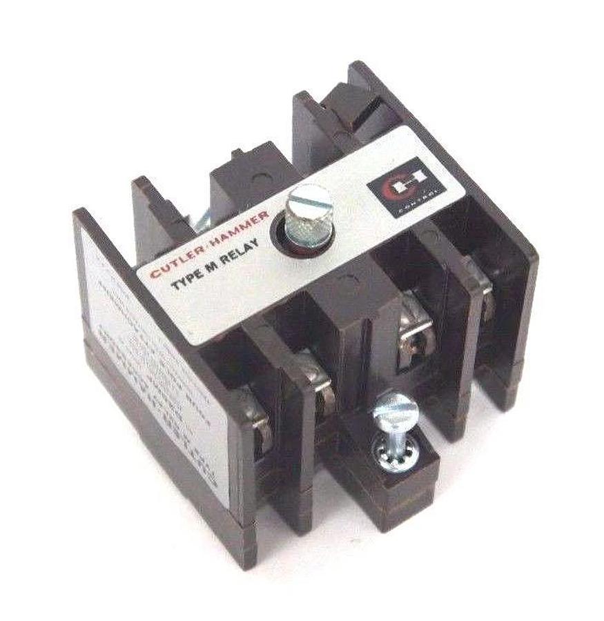 Used NIB CUTLER HAMMER D26MF SER. A2 TYPE: M RELAY 4POLE N.O.