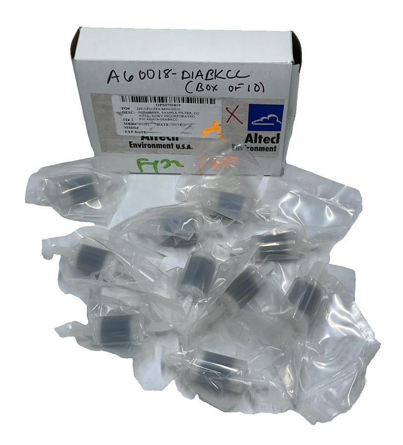 Used NEW Box of 10 Koby Scrubber Sample Filters CO Analysis P/N A60018-DIABKCC