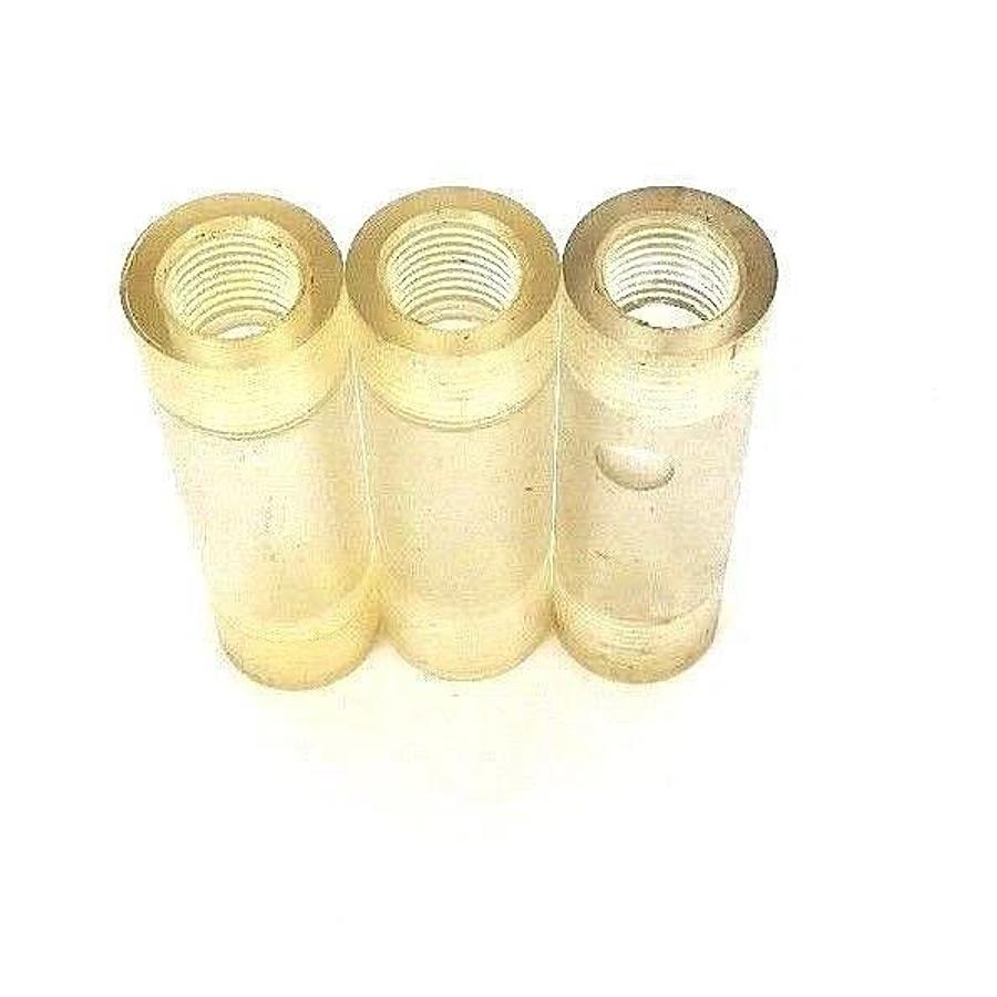 Used LOT OF 3 KRONES 1-018-43-004-0 GLASS SIGHT TUBES 1018430040