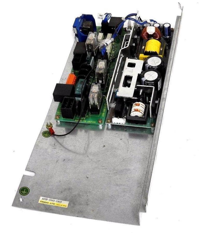 Used FANUC A05B-2444-C450 CONTROL BOARD A20B-1008-0190, A05B2444C450