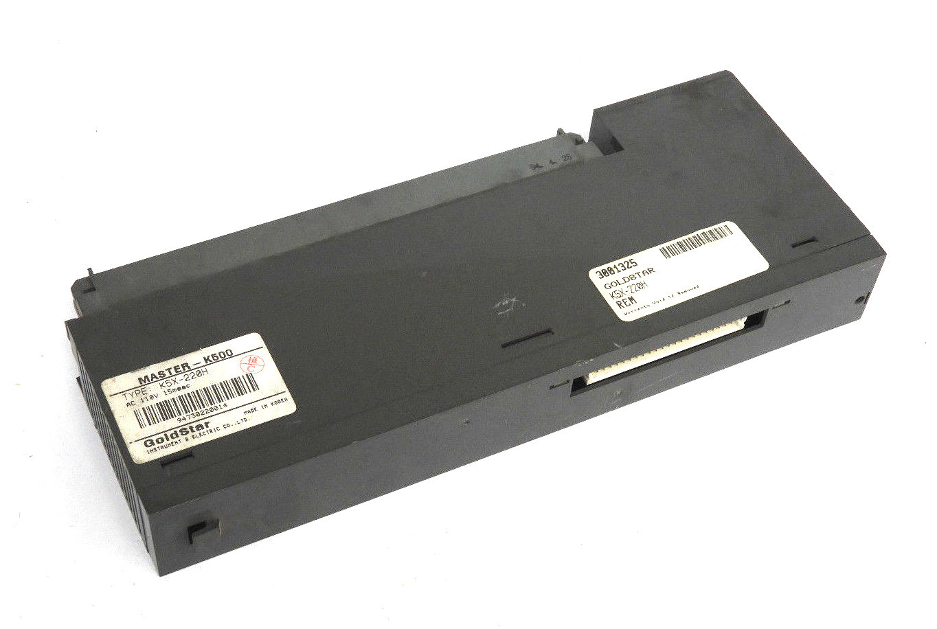 Used GOLDSTAR MASTER-K500 INPUT MODULE K5X-220H, 110VAC, 15MSEC