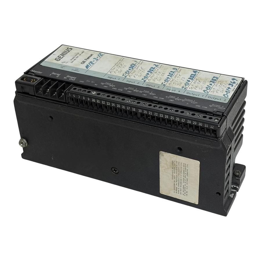 Used GE Fanuc Genius IC660ELA020A 24VDC Analog Input/Output Block