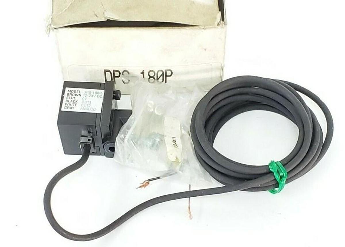 Used NUMATICS DPS-180P PRESSURE SENSOR DIGITAL 2M CABLE 12-24VDC, DPS180P