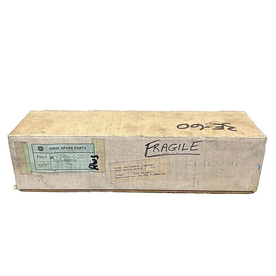 NEW GE KING INSTRUMENTS K72-05-0221 / K72050221 FLOWMETER 40GPM HSH4 SPARE