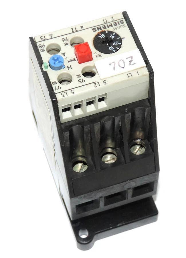 Used SIEMENS 3UA5-900-2A, OVERLOAD RELAY 10-16AMP, 3UA59002A