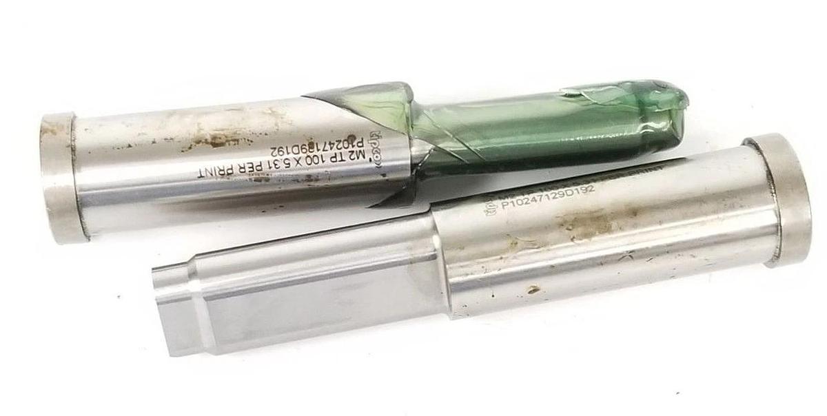 LOT OF 2 NEW TIPCO M2 TP 100 X 5.31 PUNCHES P10247129D192