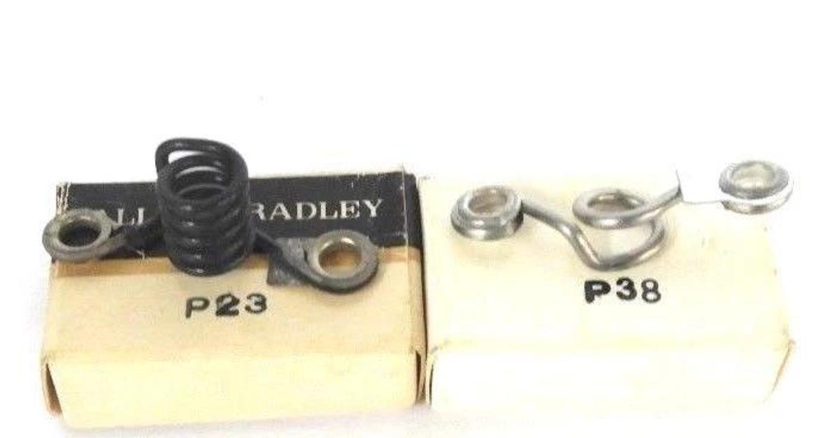 Used NEW ALLEN BRADLEY P38 AND P23 HEATER ELEMENTS