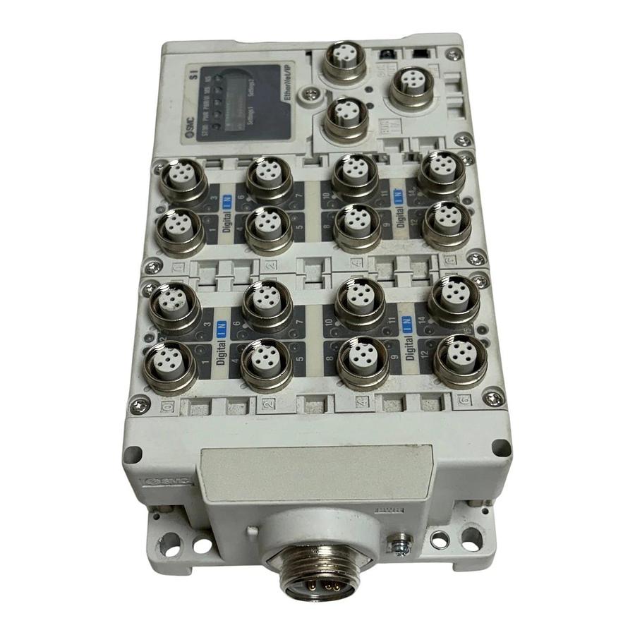 SMC EX600-SEN3 EtherNet IP Valve Manifold VQ2000 EX600-DXPD 6-Station