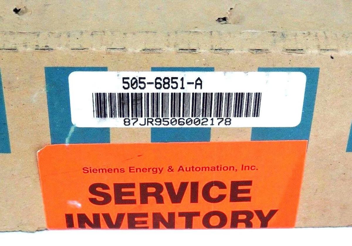 Used REPAIRED SIEMENS 505-6851-A REMOTE BASE CONTROLLER REV. G 5056851A
