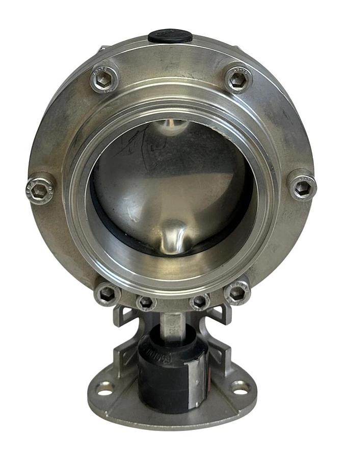 Used GEA GEA-7 3'' PN10 AISI 316L 788 FLANGE BUTTERFLY VALVE DN25-100 1''-4'' OD USNP