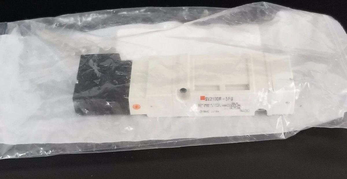 Used NEW SMC SV2100R-5FU SOLENOID VALVE SV2100R5FU, 24VDC