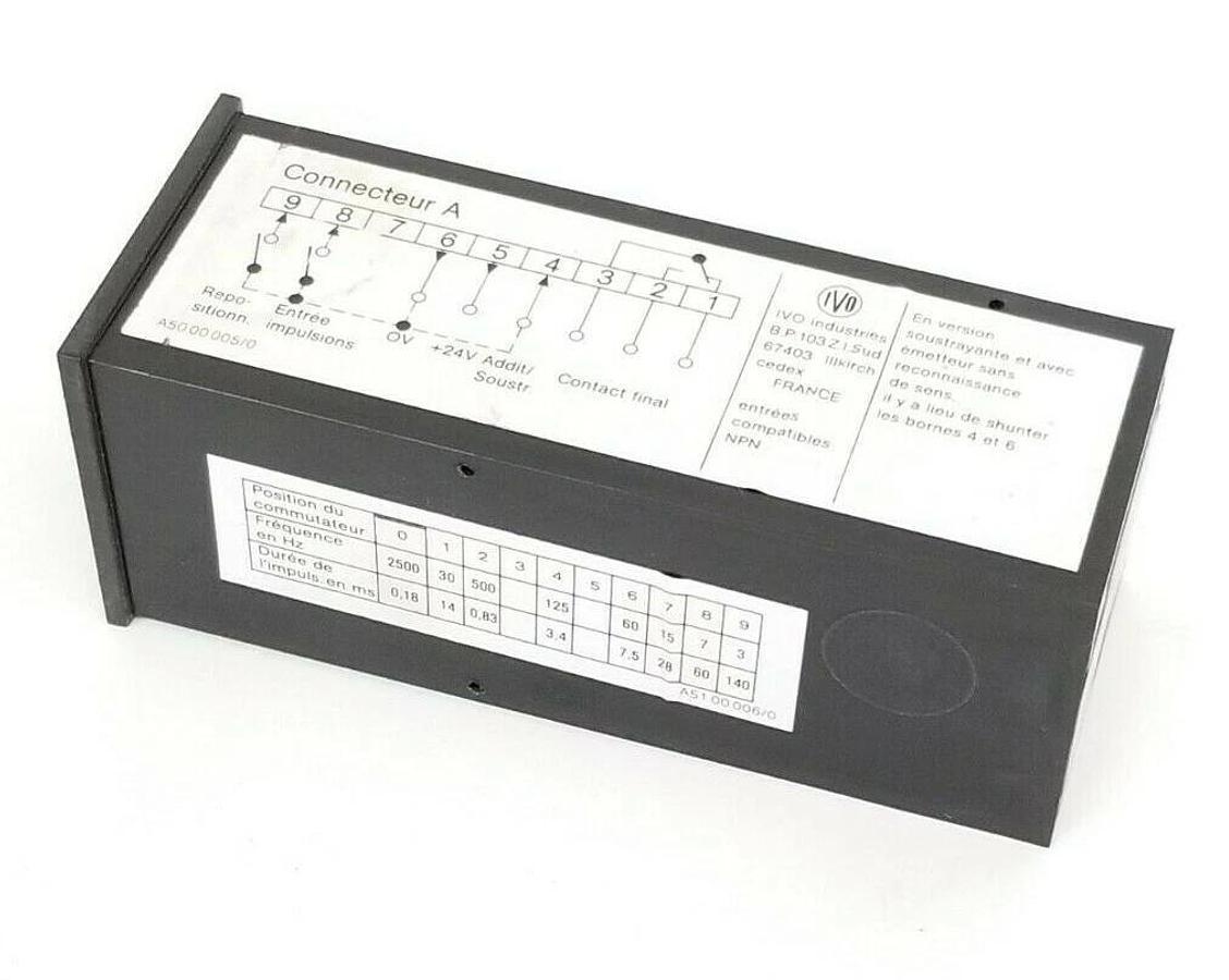 Used IVO INDUSTRIES KNE631.130B78BZ94 COUNTER HOUSING 8110668/+680  (HOUSING ONLY)