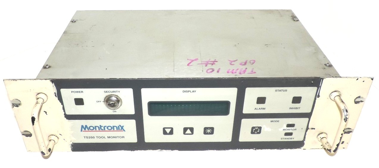 Used MONTRONIX TS200 TOOL MONITOR