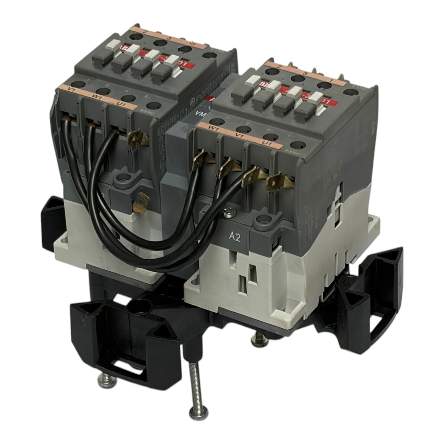 Used Rotork 48054 Reversing Contactor Assembly Dual ABB A26-30-01 Valves VM5-1