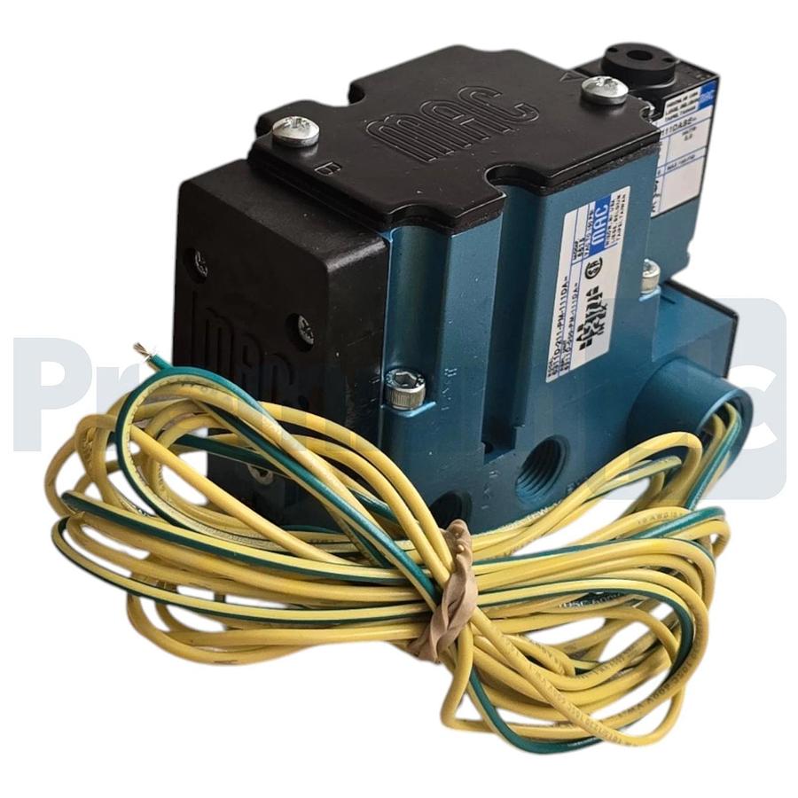 MAC 6311D-211-PM-111DA 4/2-Way Solenoid Spool Valve 3/8" NPTF 110/120V NSMP