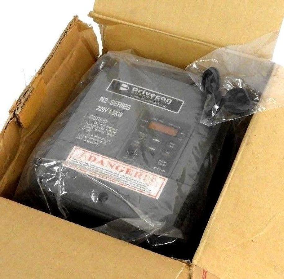 NIB DRIVECON VFN2-215-M DRIVE N2-SERIES 230/1-3/50-60, VFN2215M, NDOP-01 KEYPAD