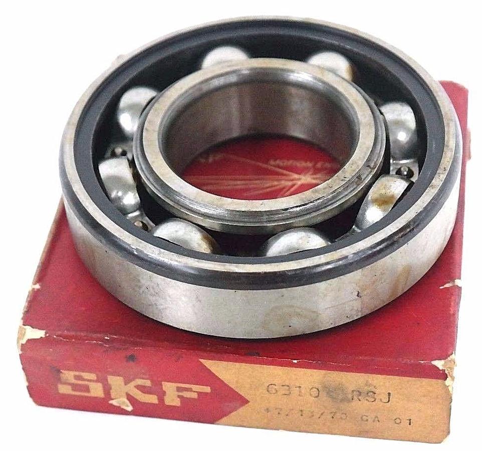 Used NIB SKF 6310 RSJ BALL BEARING 7/13/70 GA 01 6310RSJ
