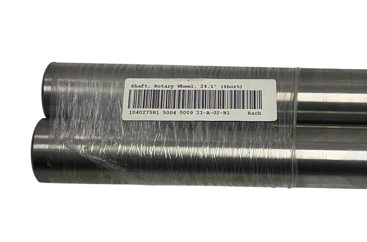 2 TRIANGLE 21-A-02-B1 / 104027581 OEM ROTARY WHEEL SHAFTS 24.1'' (SHORT) NSNP