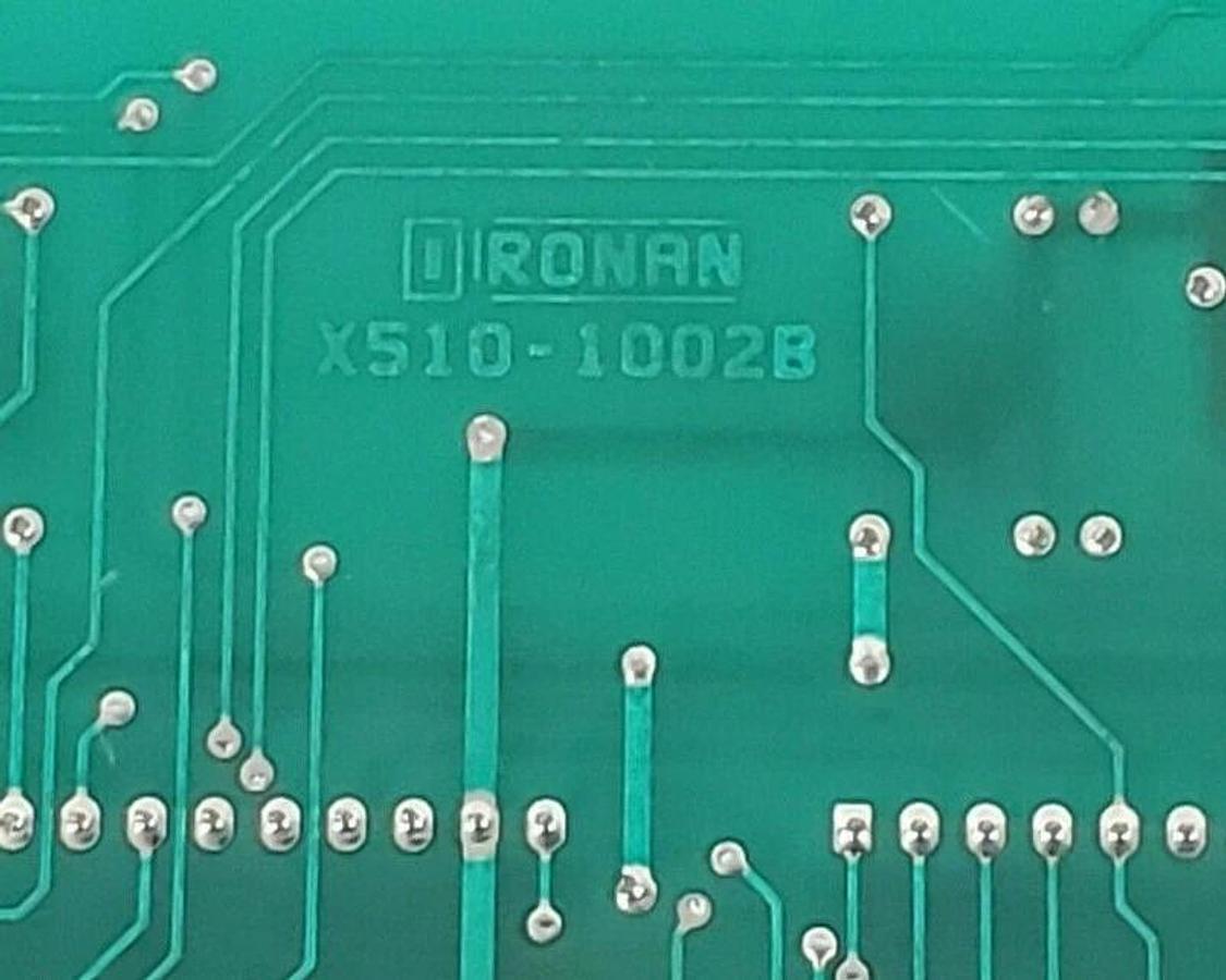 Used RONAN X510-201 R1 CIRCUIT BOARD X510-1002B