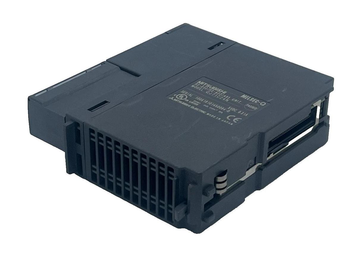 Used Mitsubishi QJ71C24N MELSEC-Q Serial Communication Module RS-232 RS-422/485