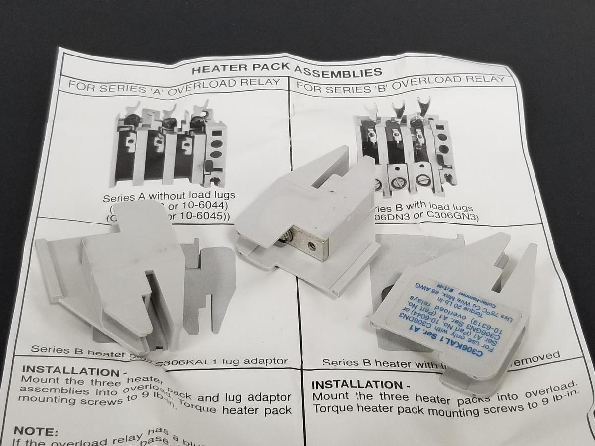 LOT OF 21 NEW EATON CUTLER-HAMMER C306KAL1-3 LUG ADAPTER ASSEMBLIES