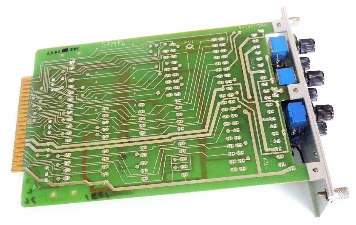 Used RELIANCE ELECTRIC 107172-001V BOARD 107172001V 84543-108A 0-48652