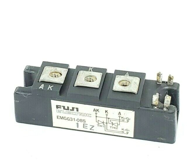 Used FUJI ELECTRIC EMGG31-08S POWER DISTRIBUTION BLOCK EMGG3108S