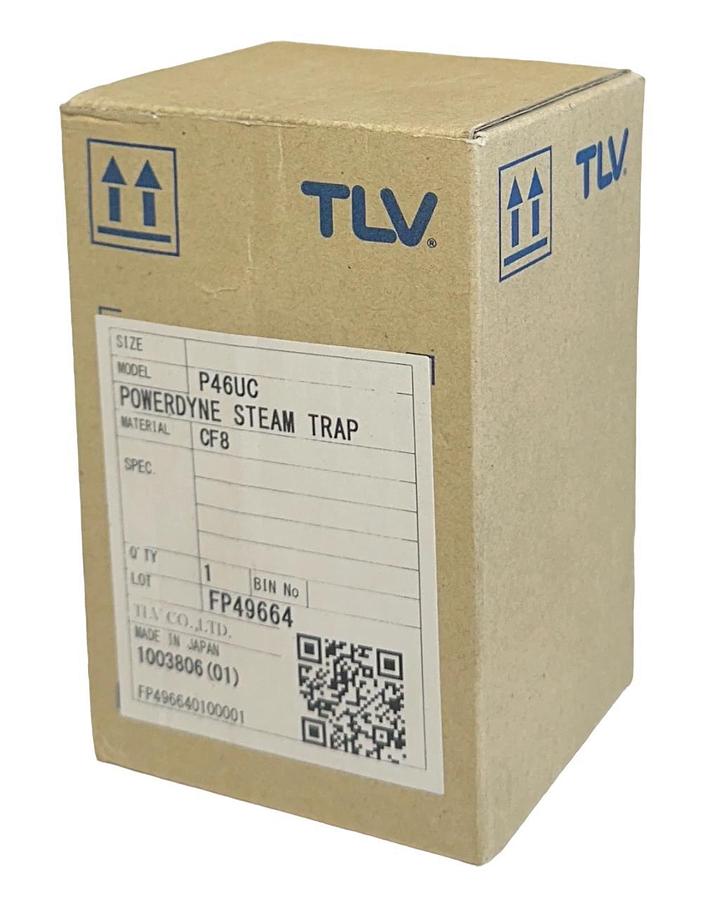 NEW TLV P46UC / 1003806 POWERDYNE THERMODYNAMIC STEAM TRAP CF8 NSMP