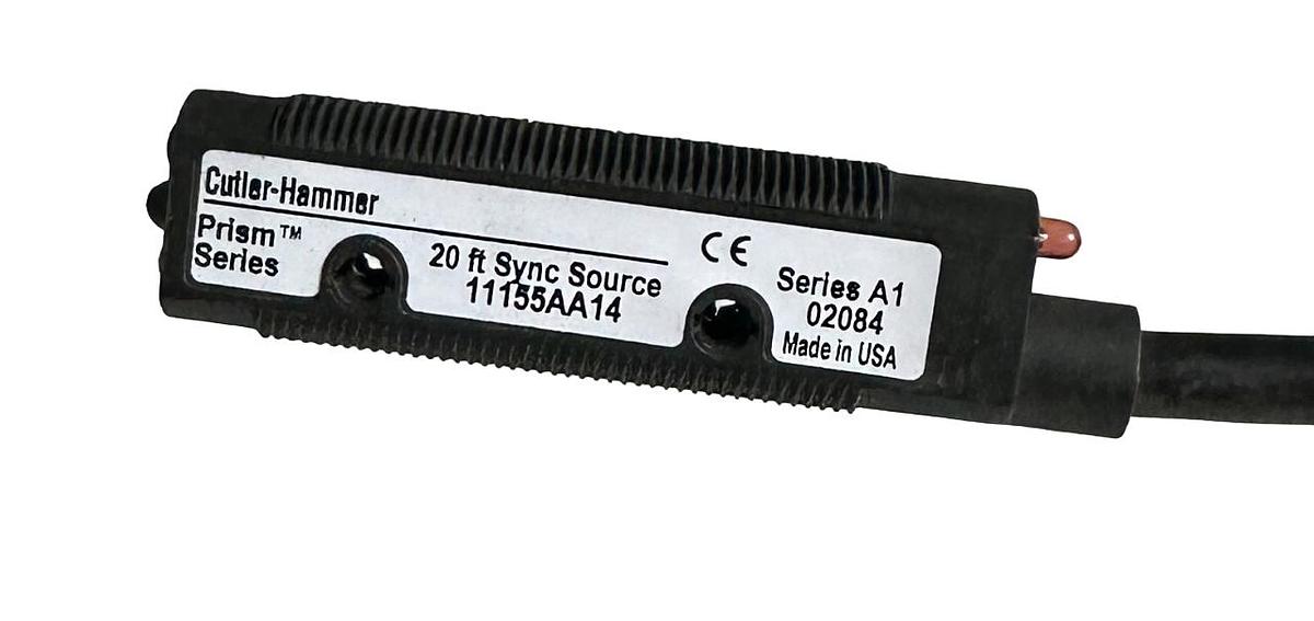 Used NEW EATON CUTLER-HAMMER 11155AA14 /A1 Prism Series PHOTOELECTRIC SENSOR 20FT SYC
