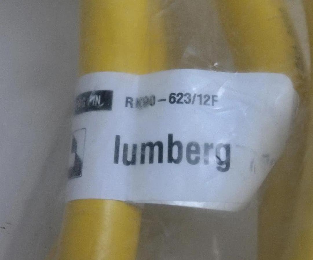 Used NEW LUMBERG RK90-623 CORD RK90-623/12F
