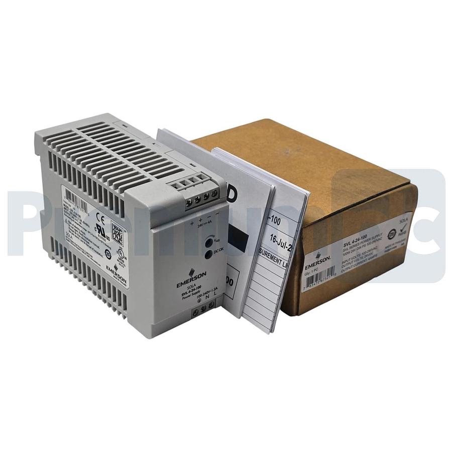Emerson SolaHD SVL 4-24-100 Power Supply In: 100-240V Out: 24VDC 100W SVL424100