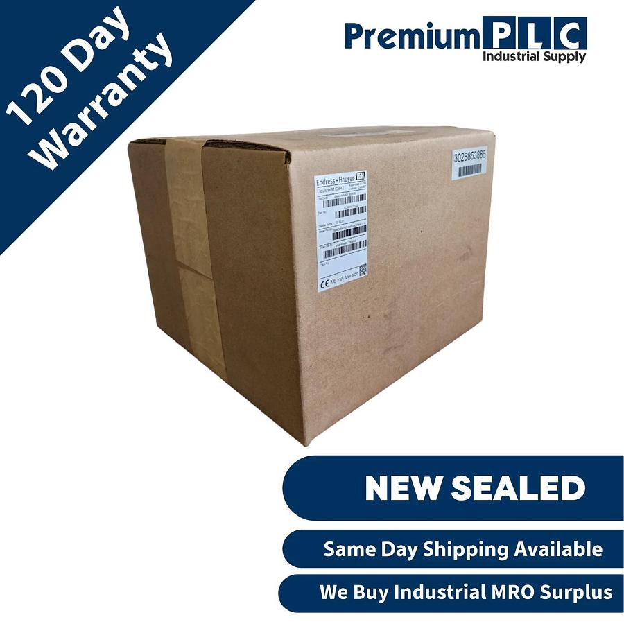 Used NEW SEALED ENDRESS+HAUSER LIQUILINE M CM42 TRANSMITTER S/S CM42-MAA011EBE00