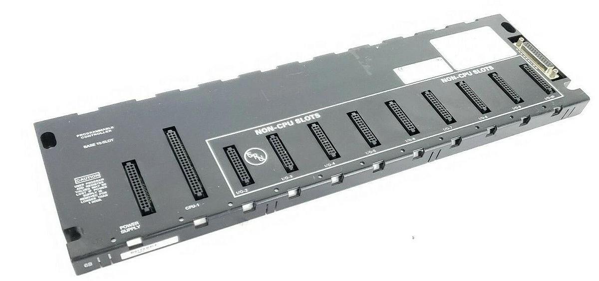 Used GE FANUC IC693CHS391M IC693CHS391M CPU MODULE BASE 10-SLOT EMI ENHANCED