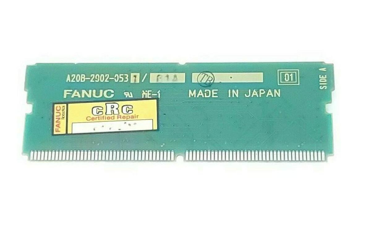 Used REPAIRED FANUC A20B-2902-0531/01A PC BOARD 4MB DRAM A20B-2902-0531