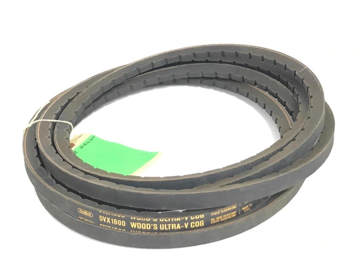NEW WOODS ULTRA-V COG 5VX1800 BELT