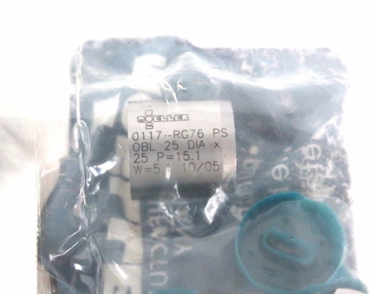 NIB MOELLER MUO025-025 P=15.1000 W=5.1000 B=12 D6 PUNCH 0117-RG76 - LOT OF 4