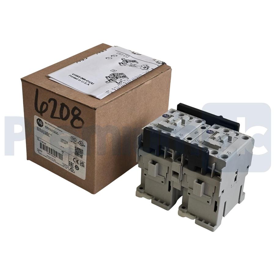 Used Allen Bradley 104-C16EJ22 /C 104-C Reversing Contactor 16A 3P 24V/DC Coil NSMP