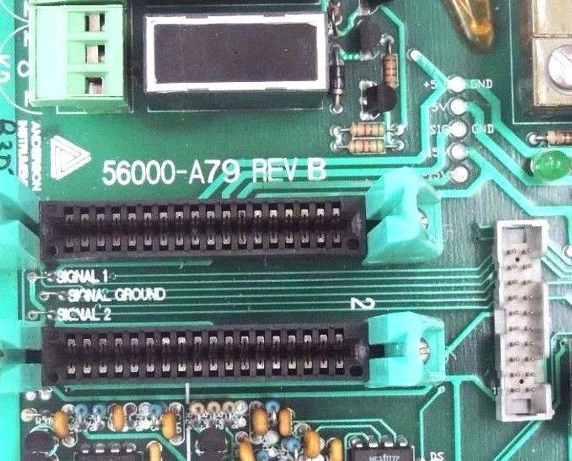 Used ANDERSON INSTRUMENT 56000-A79 REV. B MOTHER BOARD J SERIES, 56000A79