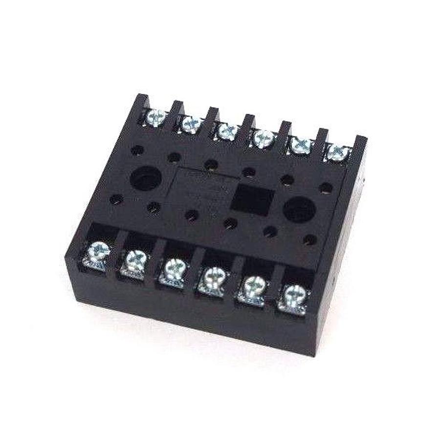 Used NEW CUSTOM CONNECTOR CORP. SD12 RELAY BASE