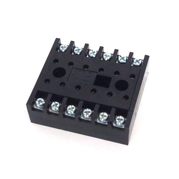 Used NEW CUSTOM CONNECTOR CORP. SD12 RELAY BASE