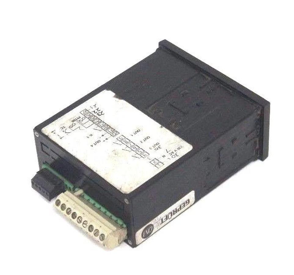 Used ELOTECH R1140-10-00-1 SINGLE ZONE TEMPERATURE CONTROLLER R1140, 2357-022