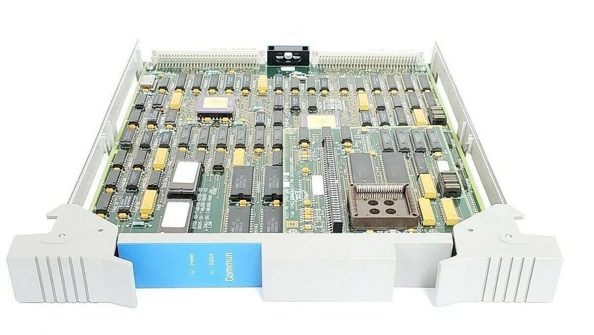 Used HONEYWELL MEASUREX 51304684 ADVANCE COMMUNICATOR APM BOARD W/ DAUGHTER BOARD