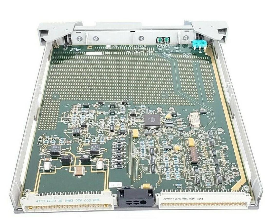 Used HONEYWELL MEASUREX 51304493-100 PC BOARD MODEM REV. K, 51304492 REV. D
