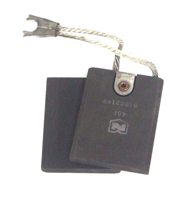 Used NEW NATIONAL 61002199 401 CARBON MOTOR BRUSH 2.0"X1.5"X5" 2.0"X1 1/2"X1/2"