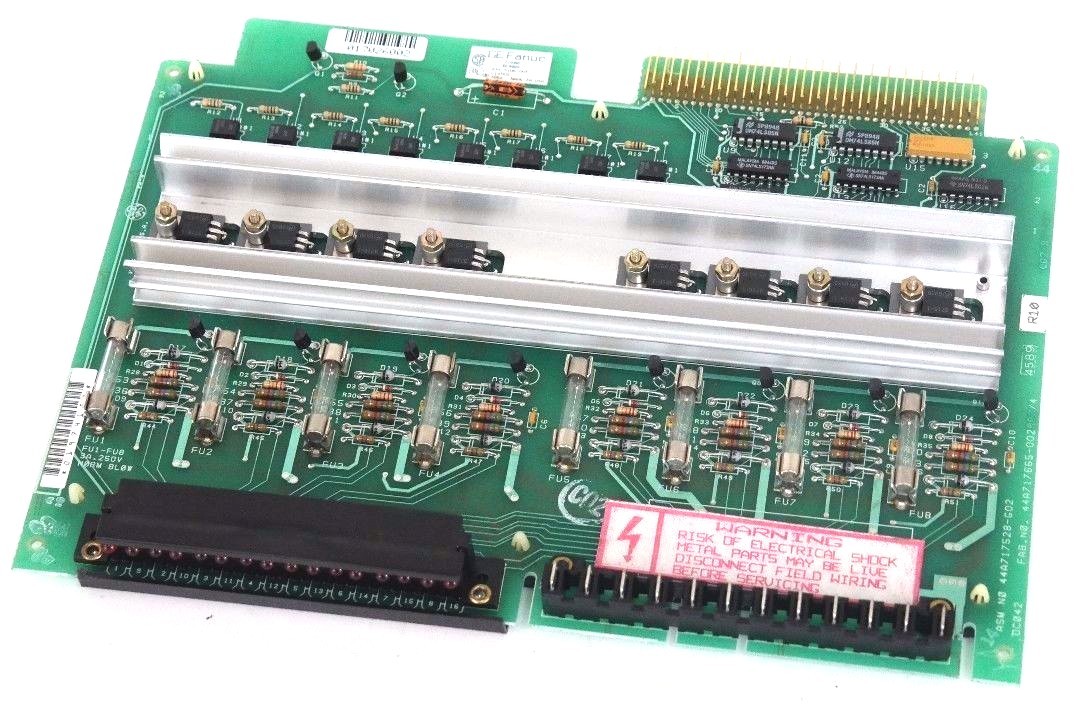 Used GE FANUC IC600BF902K 24V SINK OUTPUT MODULE 44A717528-G02 44A717665-002 REPAIRED