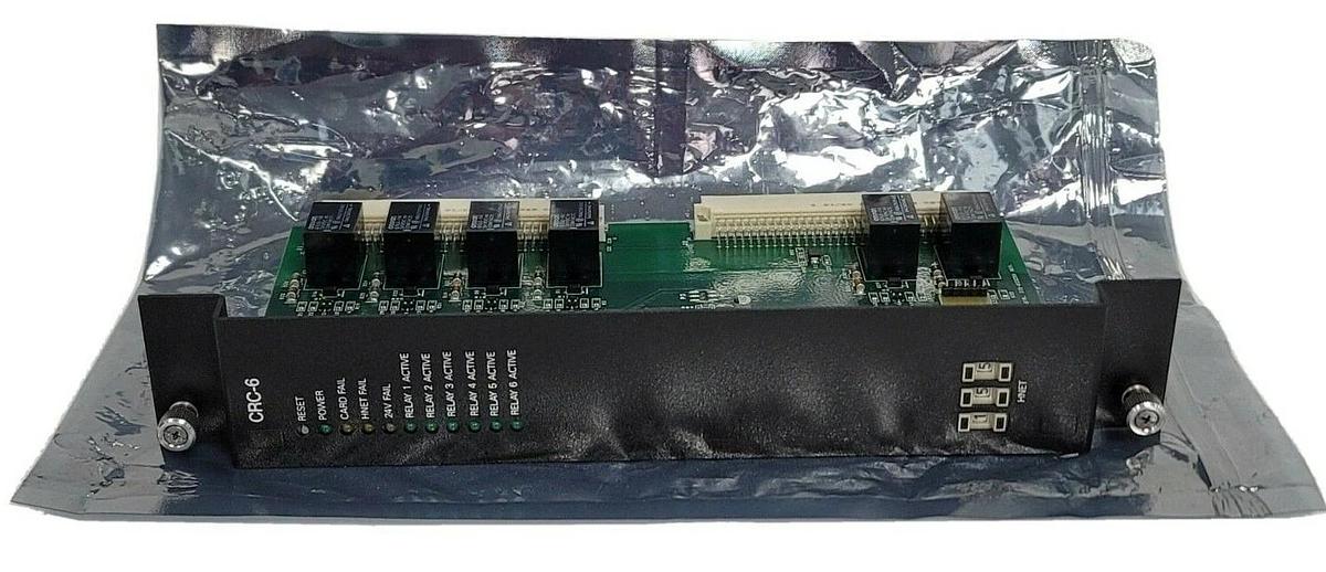 NEW SIEMENS 500-033250 CRC-6 FIRE ALARM RELAY CARD REV. 02.00 500033250 CR6