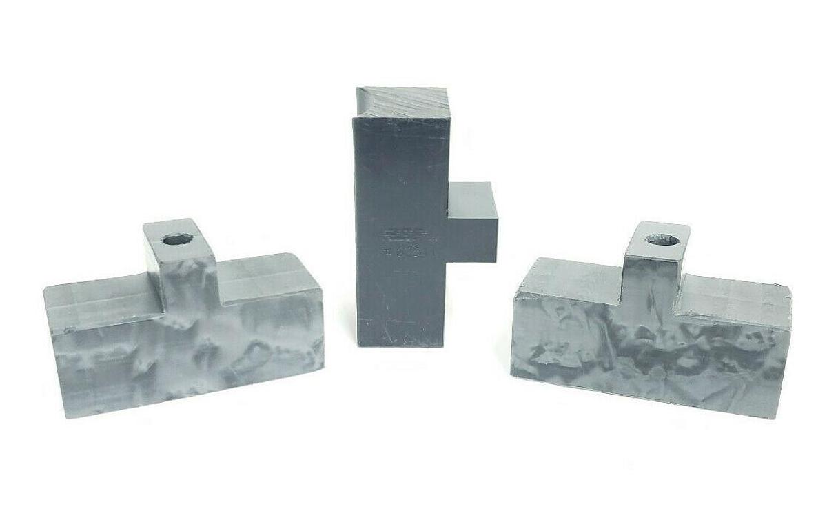 Used LOT OF 3 NEW REB INC. 82511 NOZZLE MOUNT BLOCKS