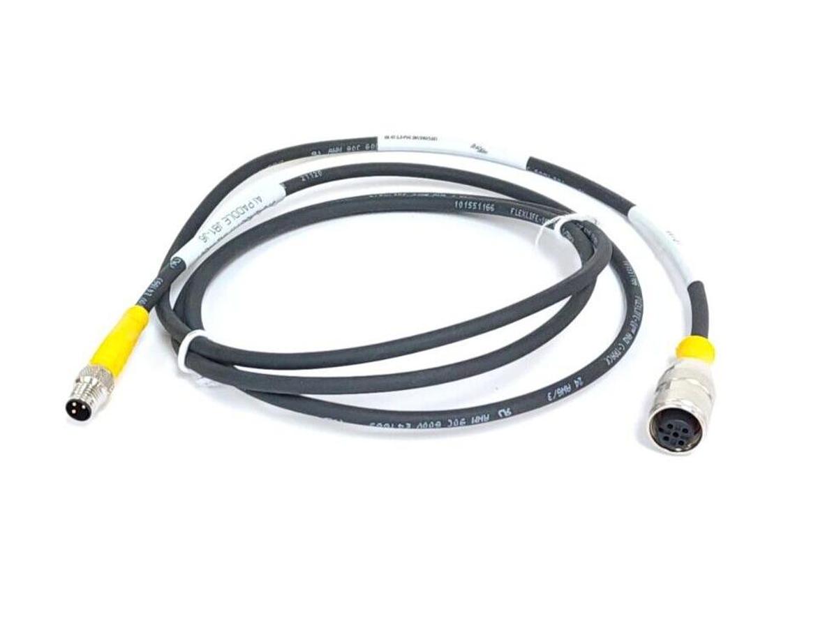 Used LOT OF 2 NEW TURCK RK 4T-1.5-PSG 3M/S90/S101 CORDSETS U0967-88